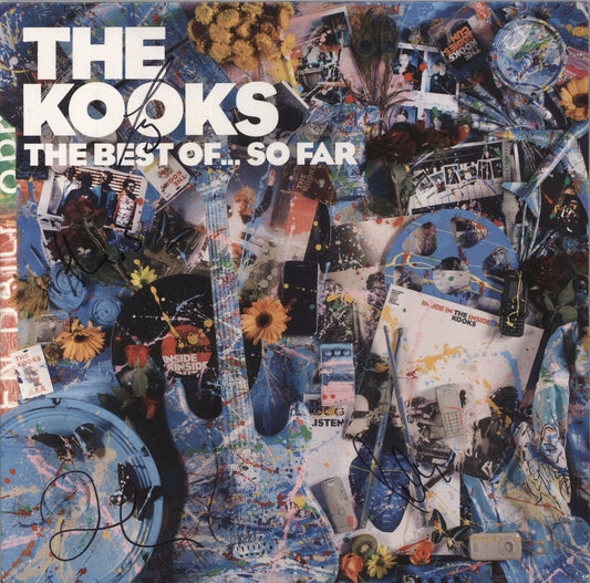 The Kooks The Best Of... So Far - Autographed - Sealed UK 2-LP vinyl set