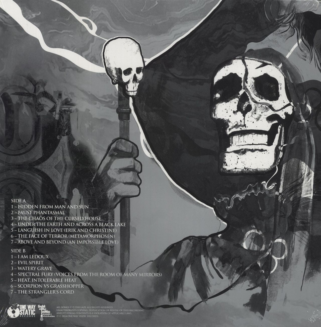 The Laze The Phantom Of The Opera [1925 Motion Picture Soundtrack] - Sealed US Vinyl LP