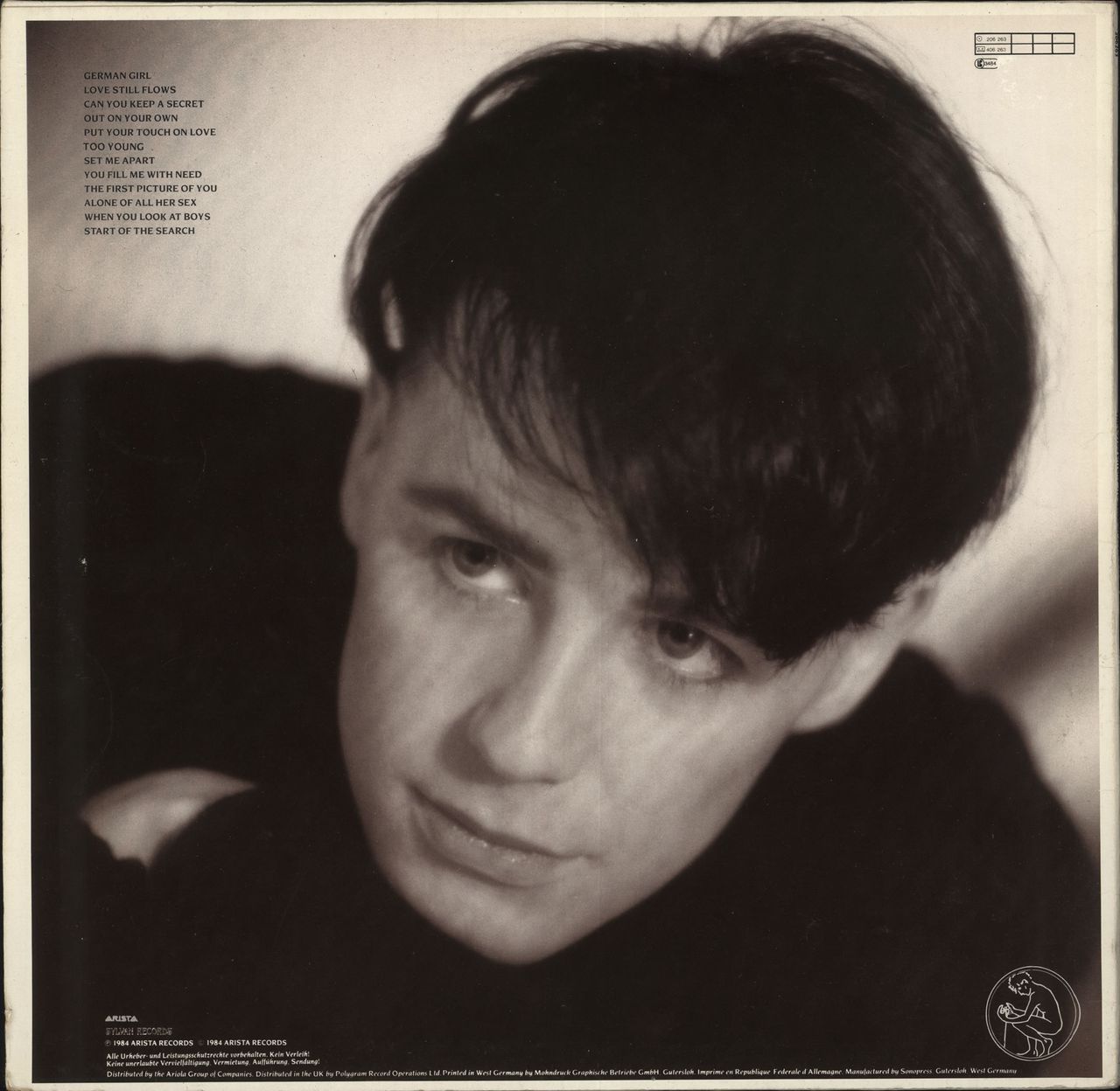 The Lotus Eaters No Sense Of Sin - Jeremy Kelly sleeve UK Vinyl LP