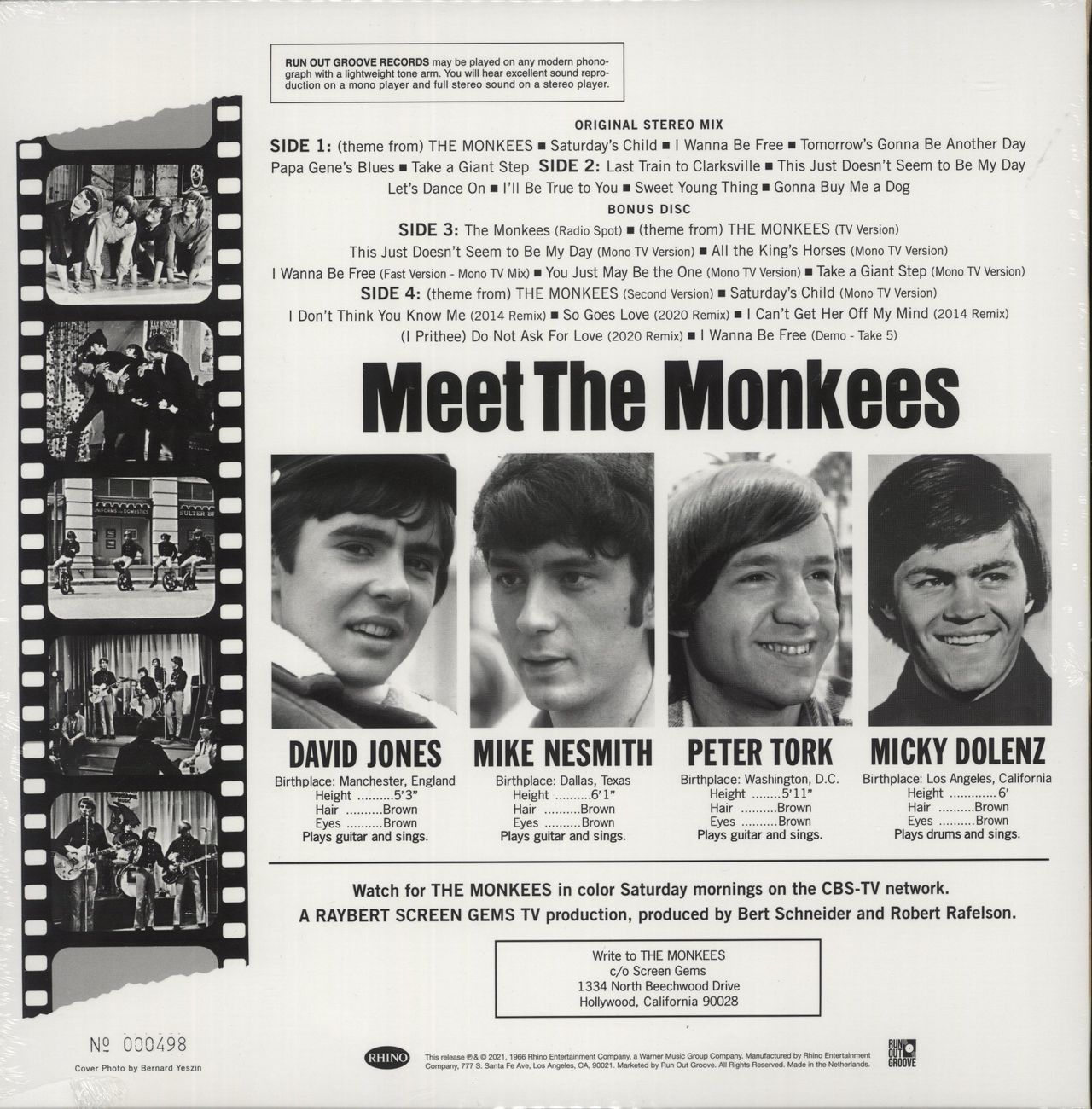 The Monkees The Monkees - 180 Gram Yellow Vinyl - Sealed US 2-LP vinyl set