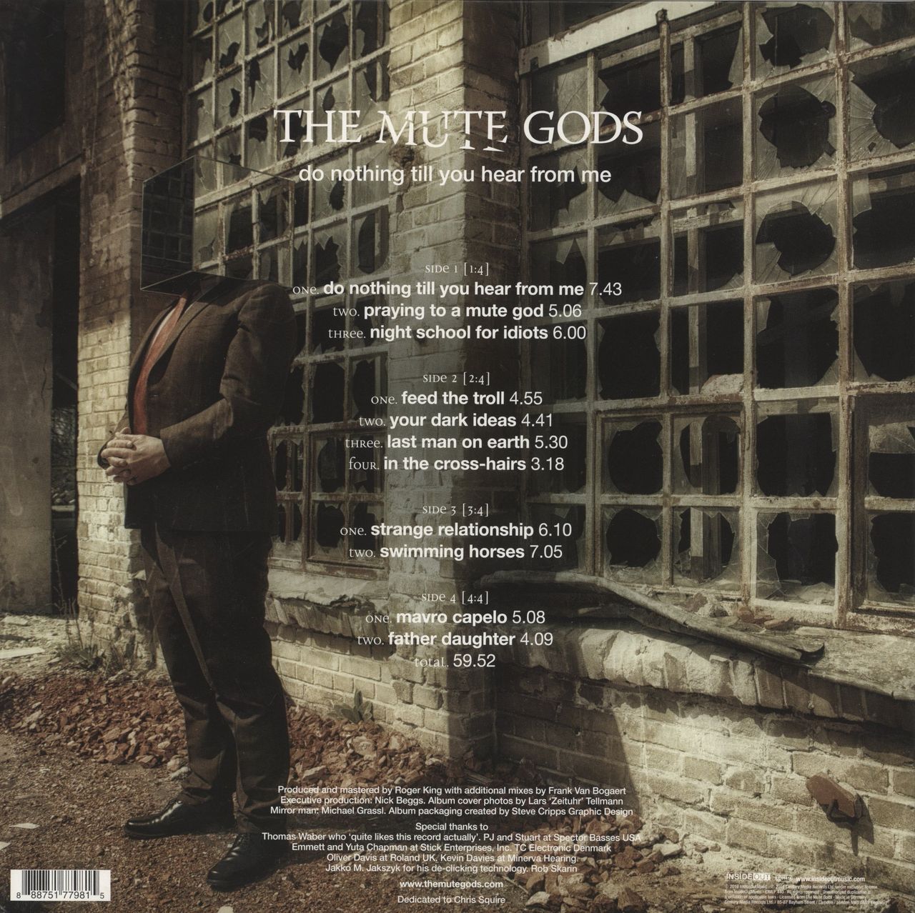 The Mute Gods Do Nothing Till You Hear From Me + Bonus CD UK 2-LP vinyl set