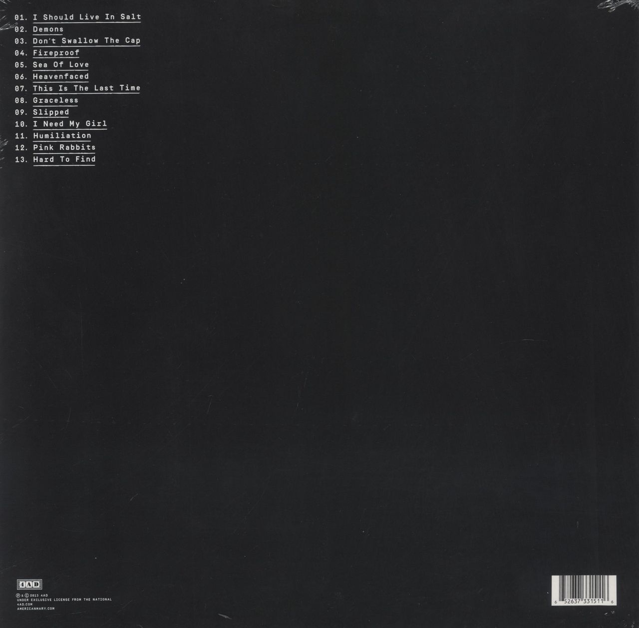 The National Trouble Will Find Me - 180gm - Sealed UK 2-LP vinyl set