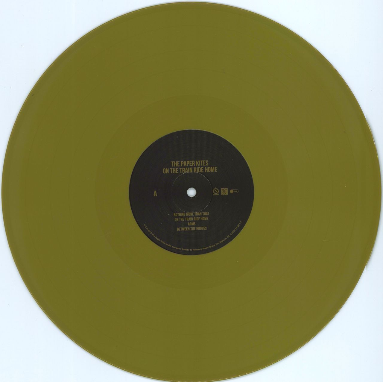 The Paper Kites On The Train Ride Home/On The Corner Where You Live - Gold & Silver Vinyl UK 2-LP vinyl set