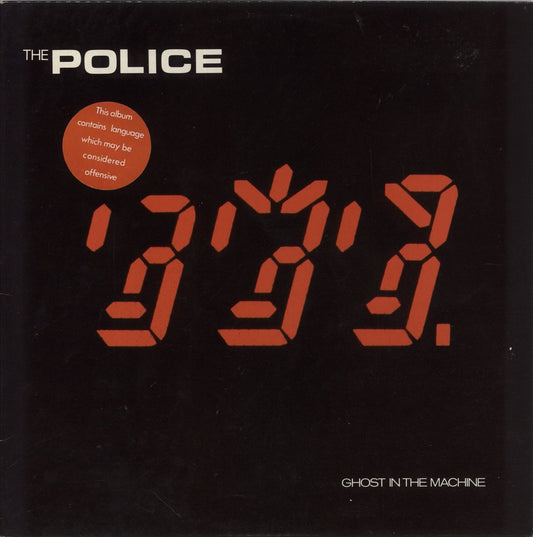 The Police Ghost In The Machine Australian Vinyl LP