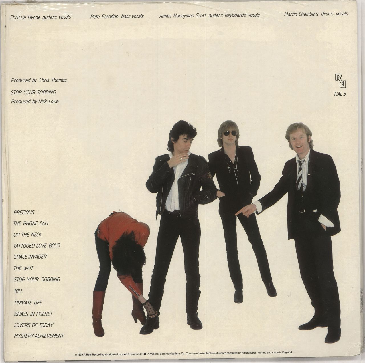 The Pretenders Pretenders - shrink UK Vinyl LP