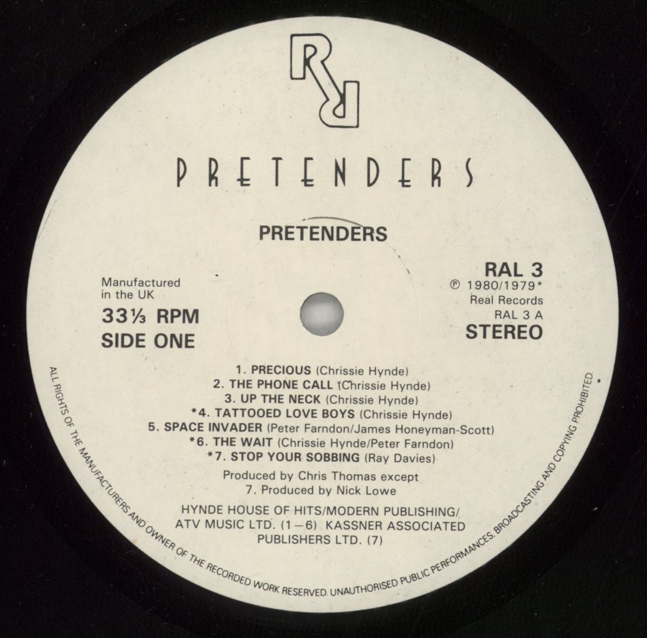 The Pretenders Pretenders - shrink UK Vinyl LP