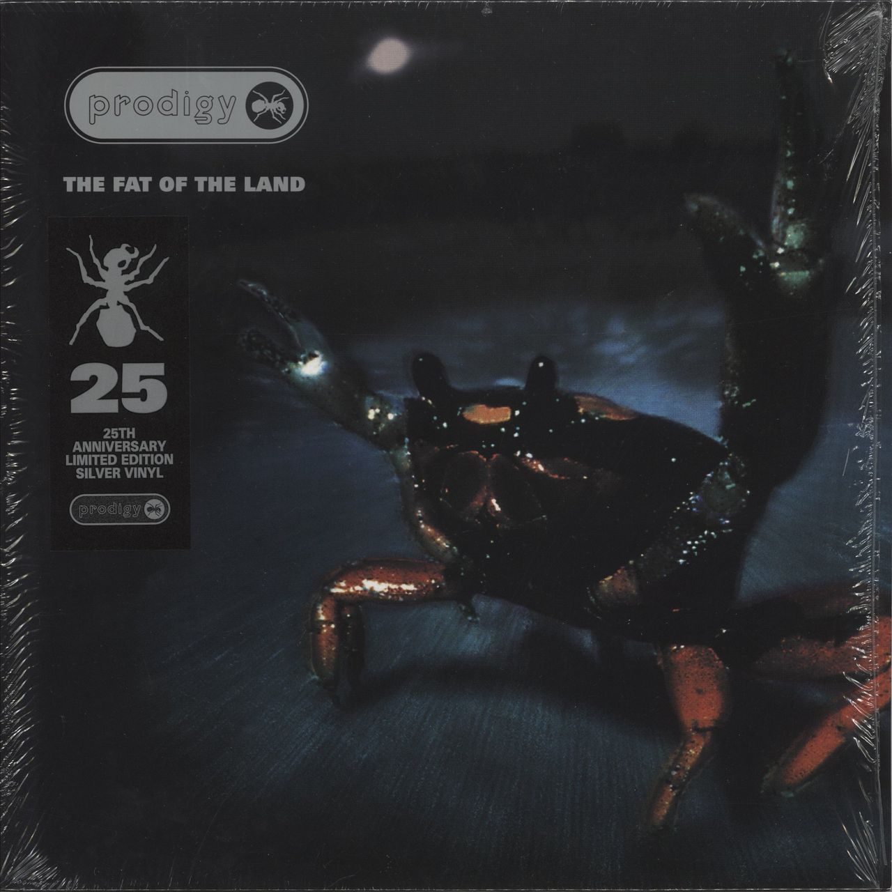 The Prodigy The Fat Of The Land - Silver Vinyl 25th Anniversary Edition UK 2-LP vinyl set