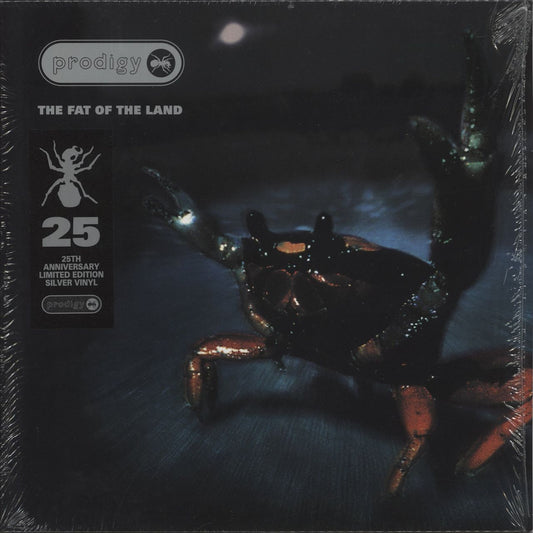The Prodigy The Fat Of The Land - Silver Vinyl 25th Anniversary Edition UK 2-LP vinyl set