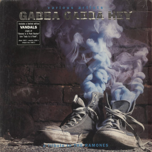 The Ramones Gabba Gabba Hey - A Tribute To The Ramones + 7" US 2-LP vinyl set