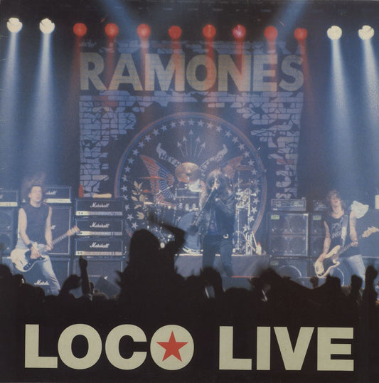 The Ramones Loco Live UK Vinyl LP