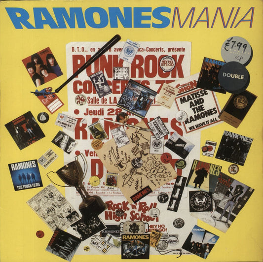 The Ramones Ramones Mania - VG German 2-LP vinyl set