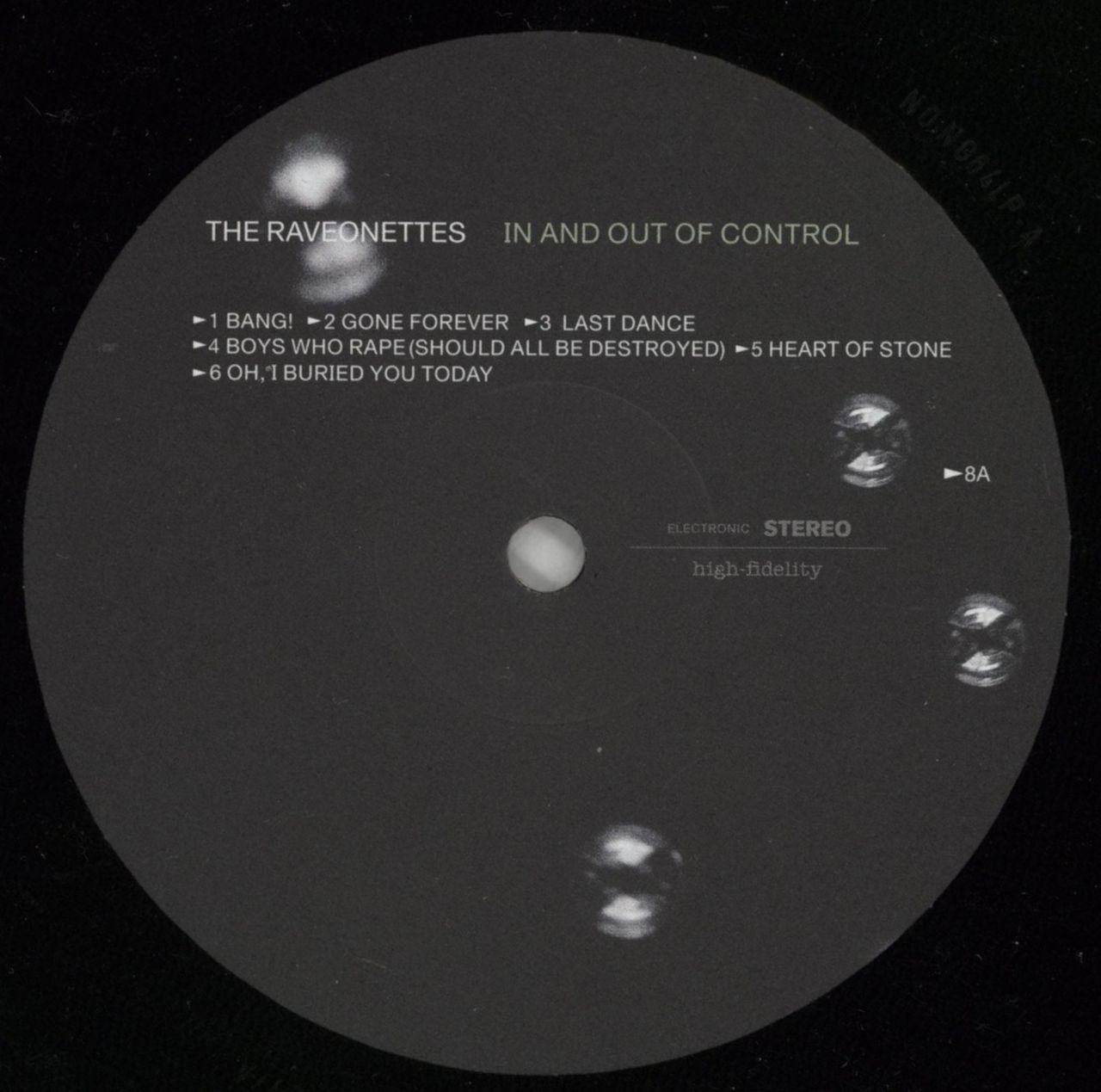 The Raveonettes In And Out Of Control - Autographed UK Vinyl LP
