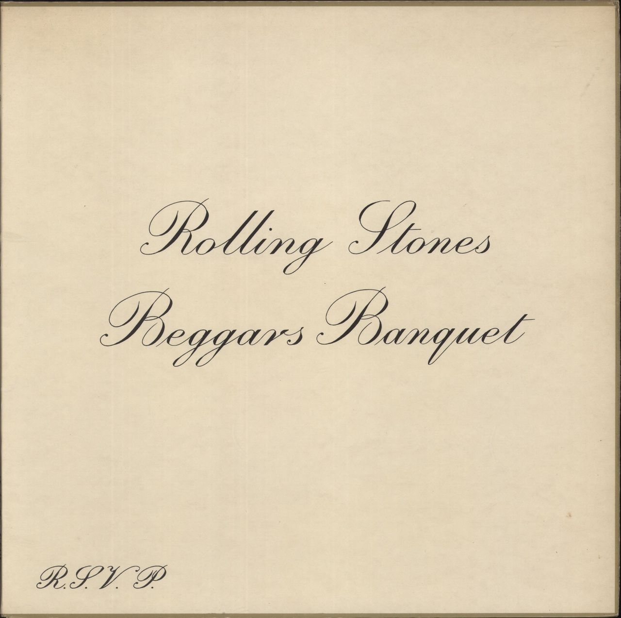 The Rolling Stones Beggars Banquet + Flexi Japanese Promo Vinyl LP