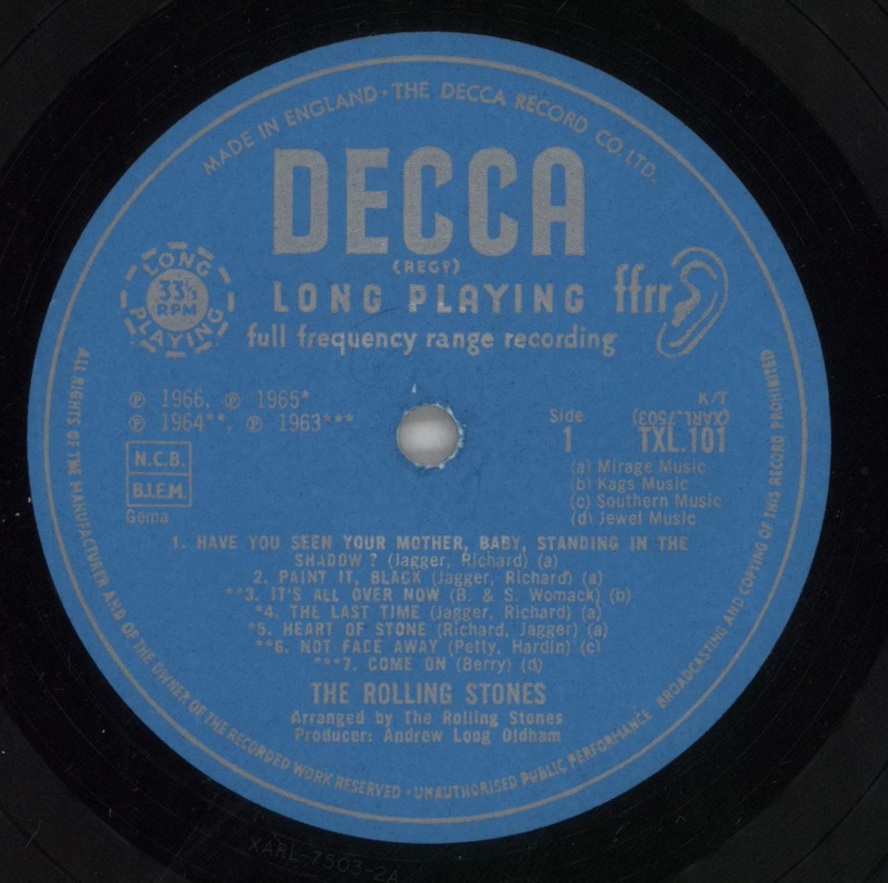 The Rolling Stones Big Hits - 1st - EX UK Vinyl LP