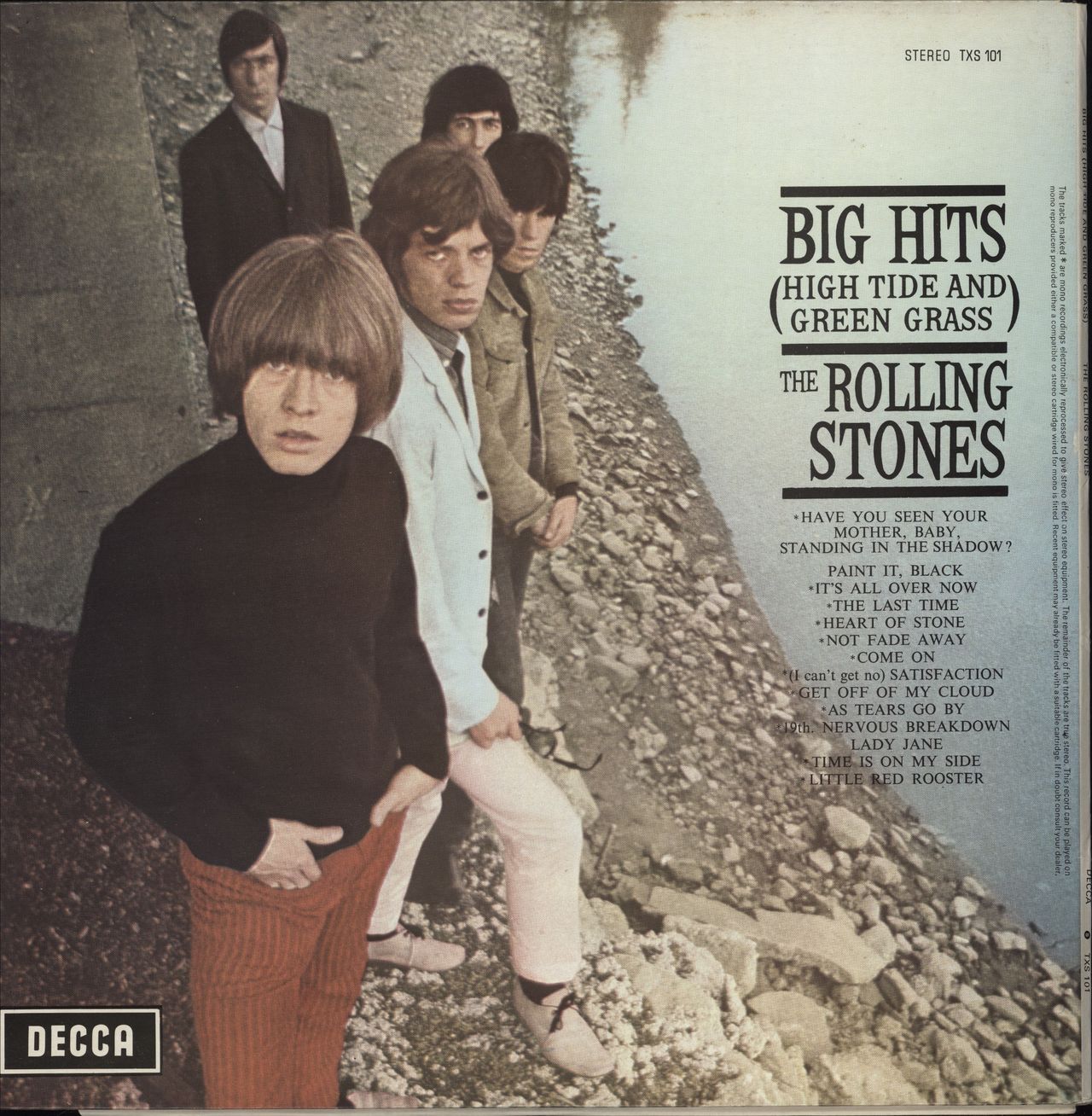 The Rolling Stones Big Hits (High Tide And Green Grass) UK Vinyl LP