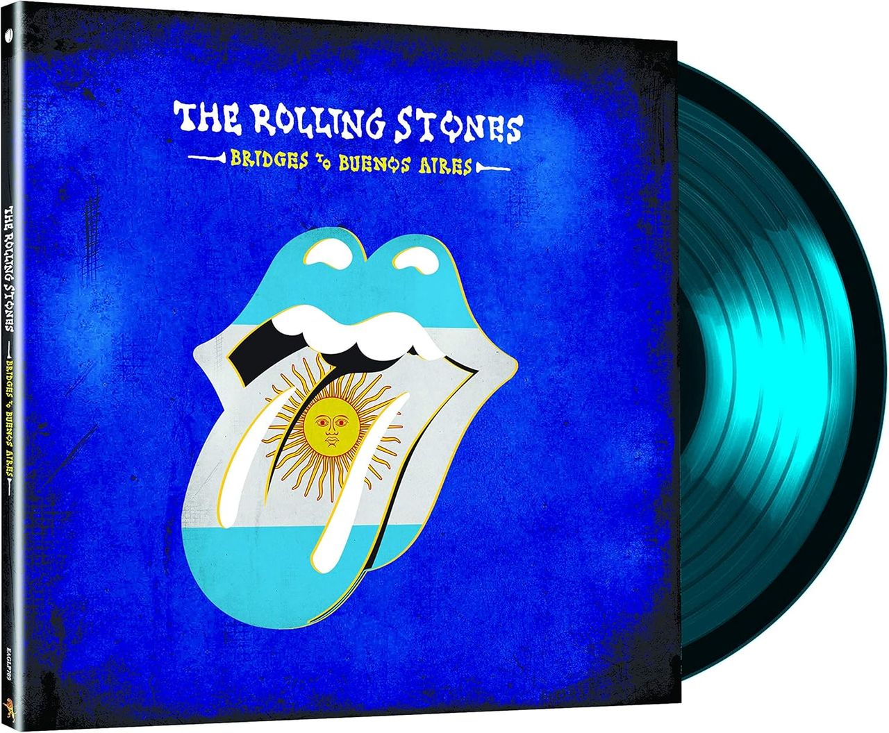 The Rolling Stones Bridges To Buenos Aires - 180gm Blue Vinyl - Sealed UK 3-LP vinyl set