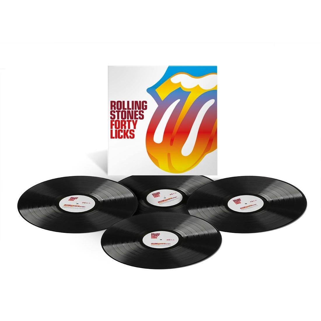 The Rolling Stones - Forty Licks - Limited Edition 4LP Vinyl Record Boxset