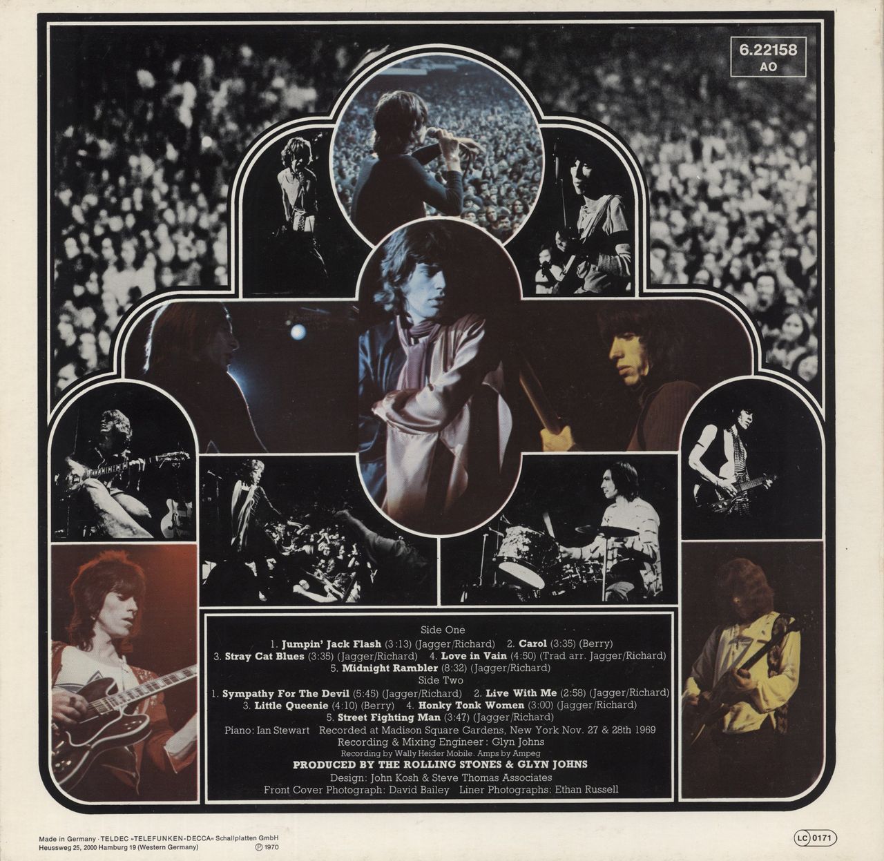The Rolling Stones Get Yer Ya-Ya's Out German Vinyl LP