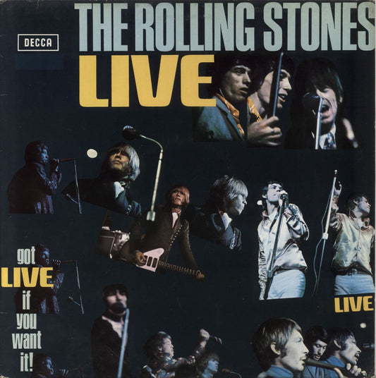 The Rolling Stones Got Live If You Want It Dutch Vinyl LP