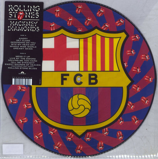 The Rolling Stones Hackney Diamonds: Webstore Exclusive - FC Barcelona Picture Disc UK Picture disc LP