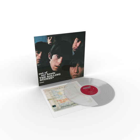 The Rolling Stones - Out of Our Heads - RSD 2025 Clear Vinyl LP Record with Lithograph Print