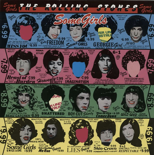 The Rolling Stones Some Girls - Pink vinyl UK Vinyl LP