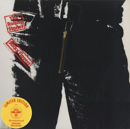 The Rolling Stones Sticky Fingers - 180gm - Sealed US Vinyl LP