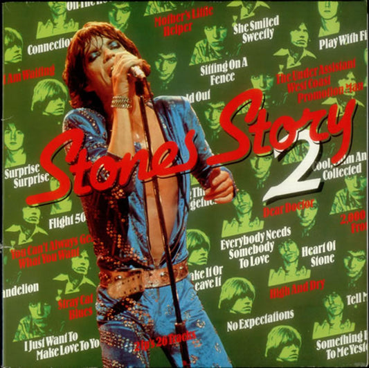 The Rolling Stones Stones Story 2 Dutch 2-LP vinyl set