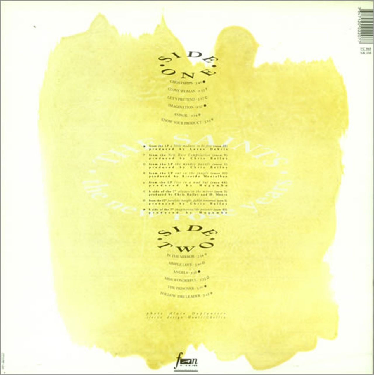 The Saints The New Rose Years French Vinyl LP