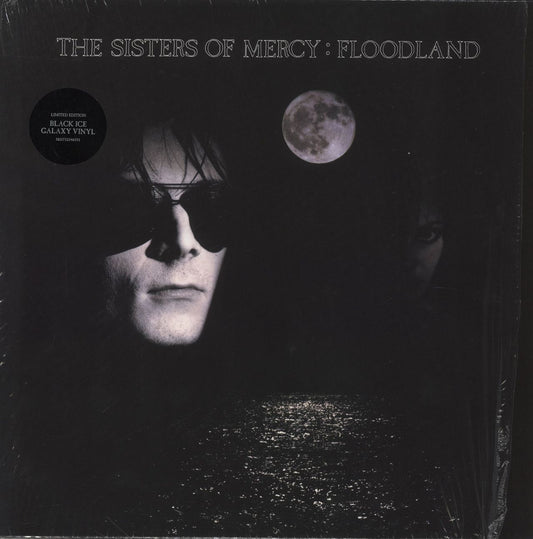 The Sisters Of Mercy Floodland - Black Ice Galaxy Vinyl UK Vinyl LP