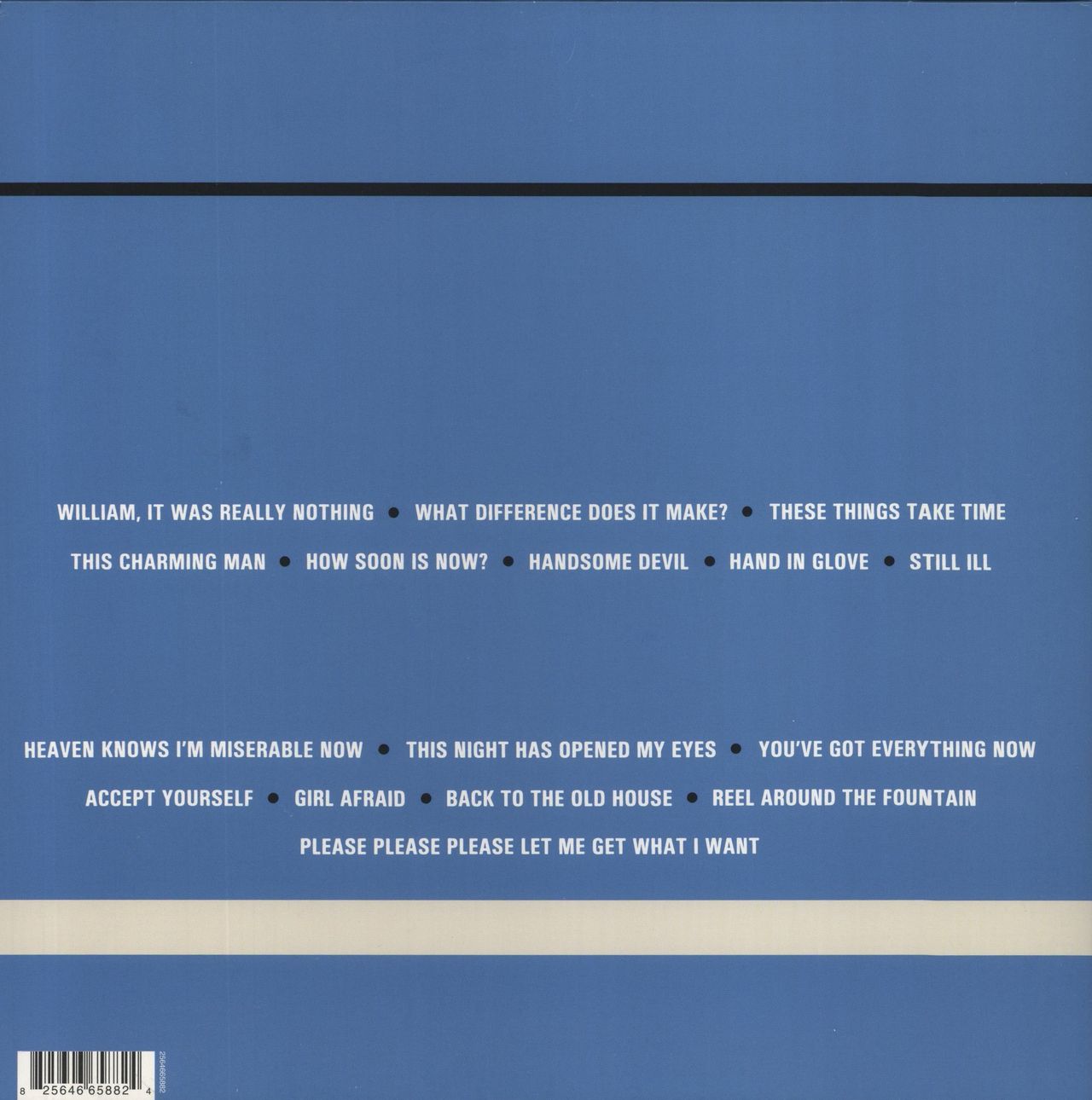 The Smiths Hatful Of Hollow + Hype Sticker UK Vinyl LP