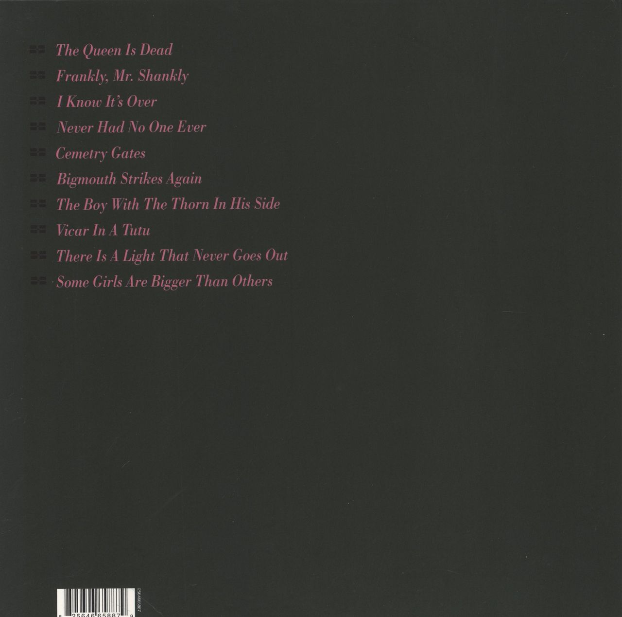 The Smiths The Queen Is Dead - 180 Gram UK Vinyl LP