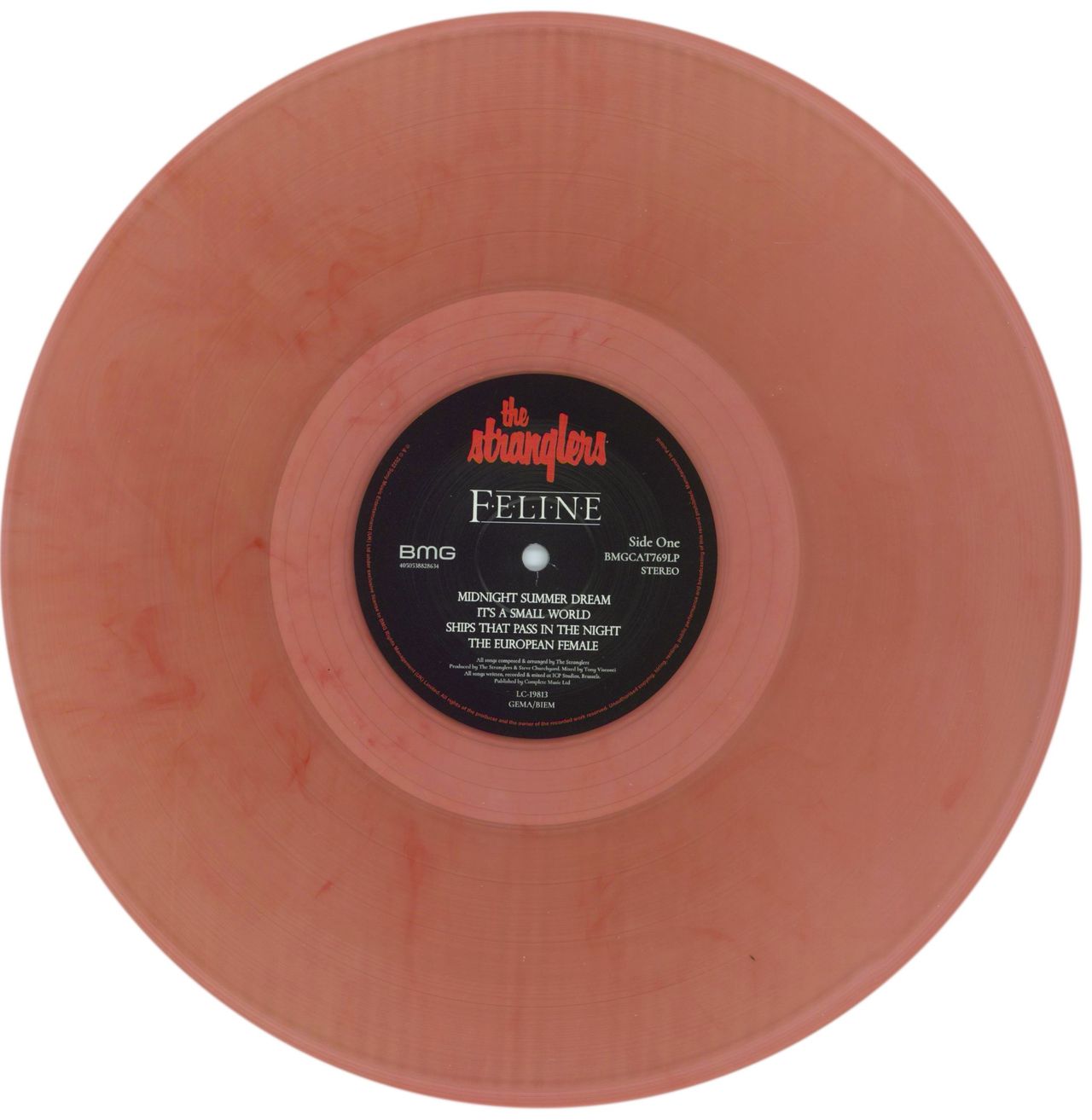 The Stranglers Feline - Deluxe Version Red & Translucent Marble Vinyl - EX UK 2-LP vinyl set