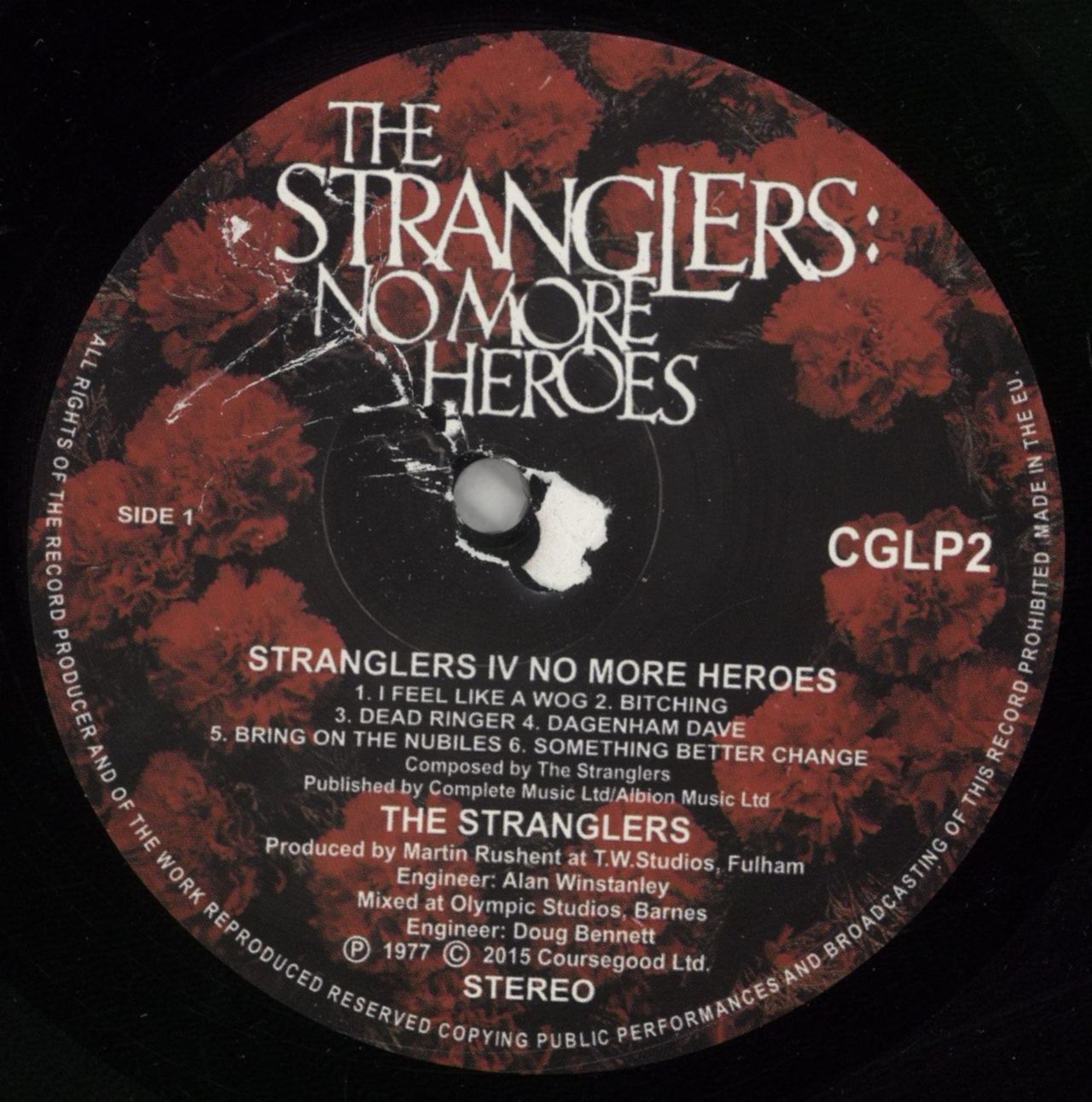 The Stranglers No More Heroes - 180 Gram Vinyl + Numbered UK Vinyl LP