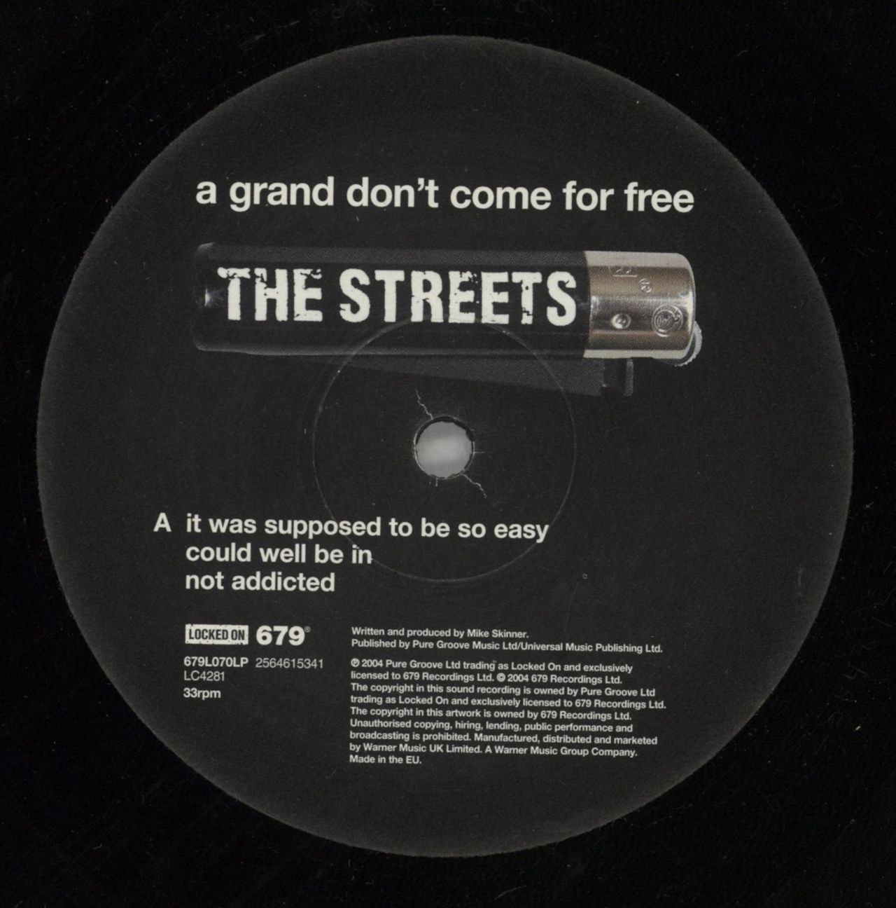 The Streets A Grand Don't Come For Free UK 2-LP vinyl set
