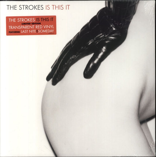 The Strokes Is This It - Red Vinyl UK Vinyl LP