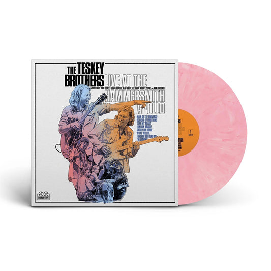 The Teskey Brothers - Live At The Hammersmith Apollo - Pink Vinyl LP Record