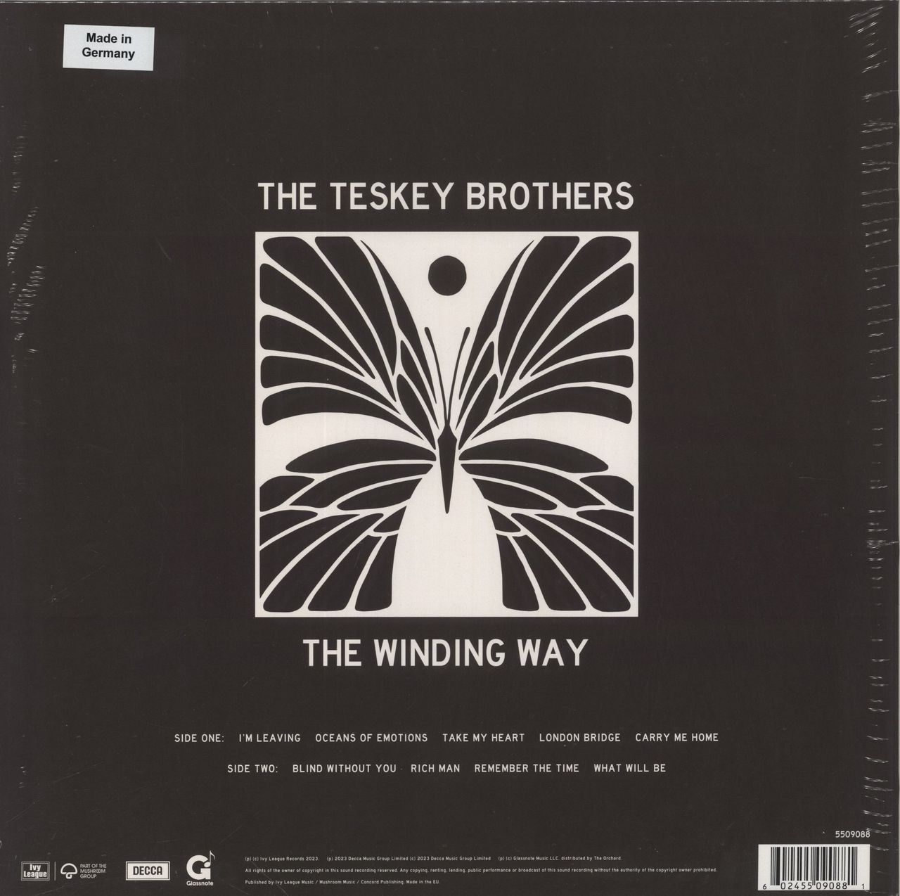 The Teskey Brothers The Winding Way - 180gm Opaque White Vinyl - Sealed UK Vinyl LP
