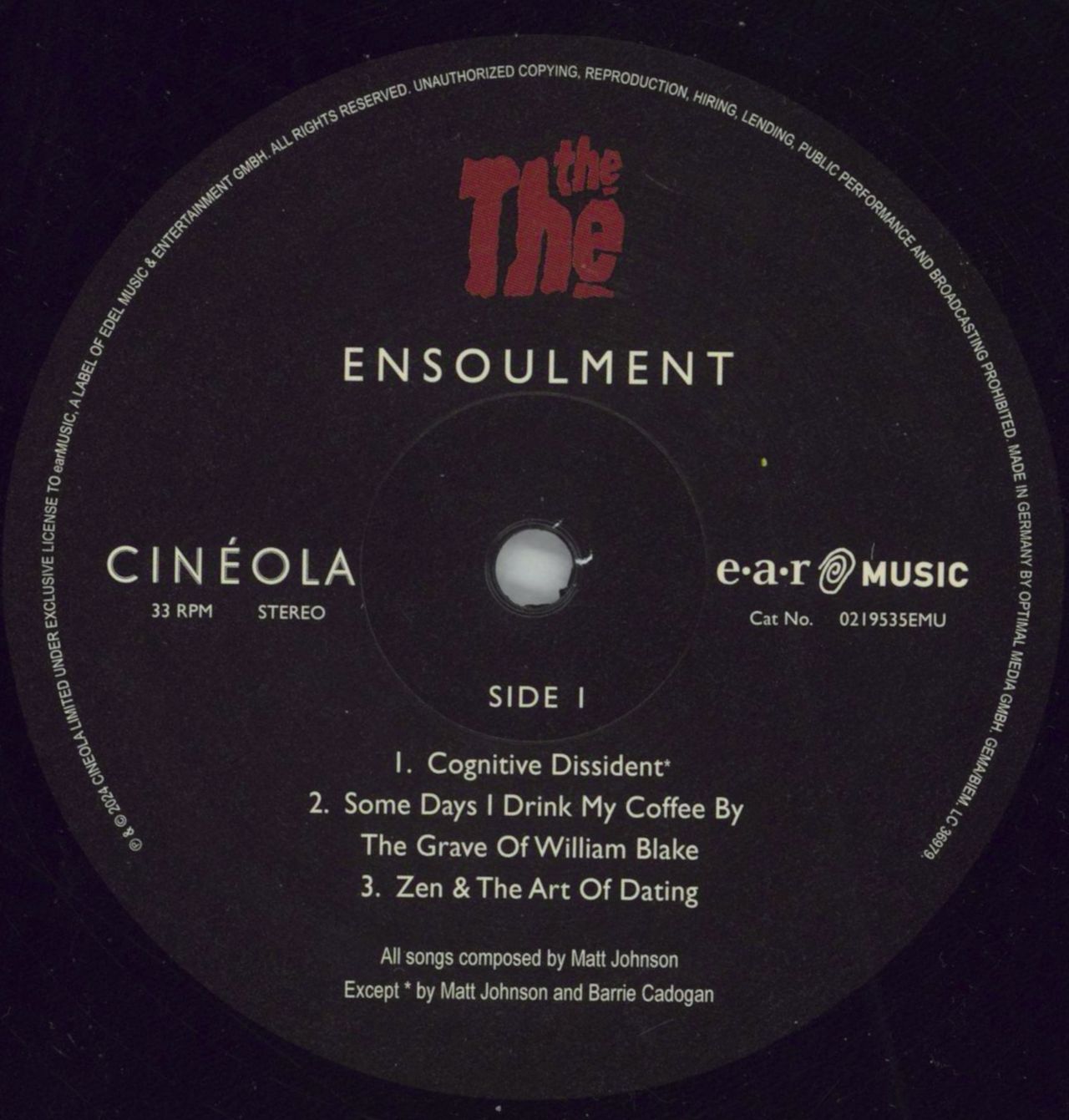 The The Ensoulment  180 Gram + Booklet UK 2-LP vinyl set