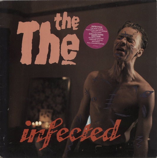 The The Infected - Stickered Torture Sleeve - EX UK Vinyl LP