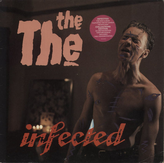 The The Infected - Torture Sleeve + Hype Sticker & Poster - EX UK Vinyl LP