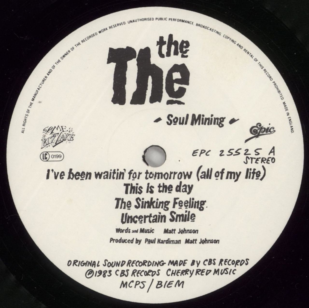 The The Soul Mining + Bonus 12" - EX UK Vinyl LP