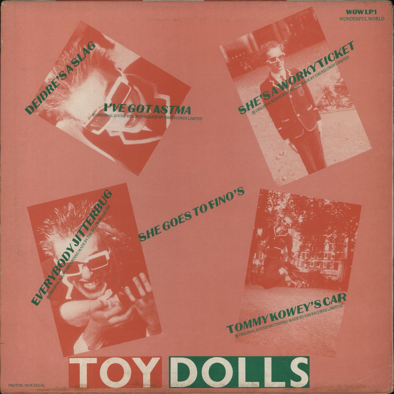 The Toy Dolls (70s) The Toy Dolls Album UK Vinyl LP