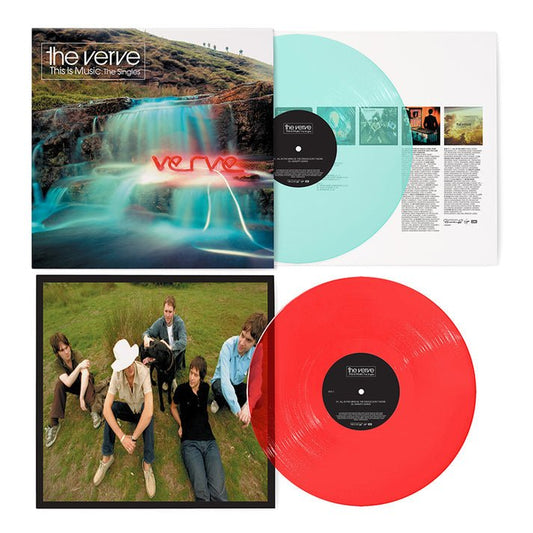The Verve - This Is Music: The Singles - Red & Coke Bottle Clear Vinyl LP Record