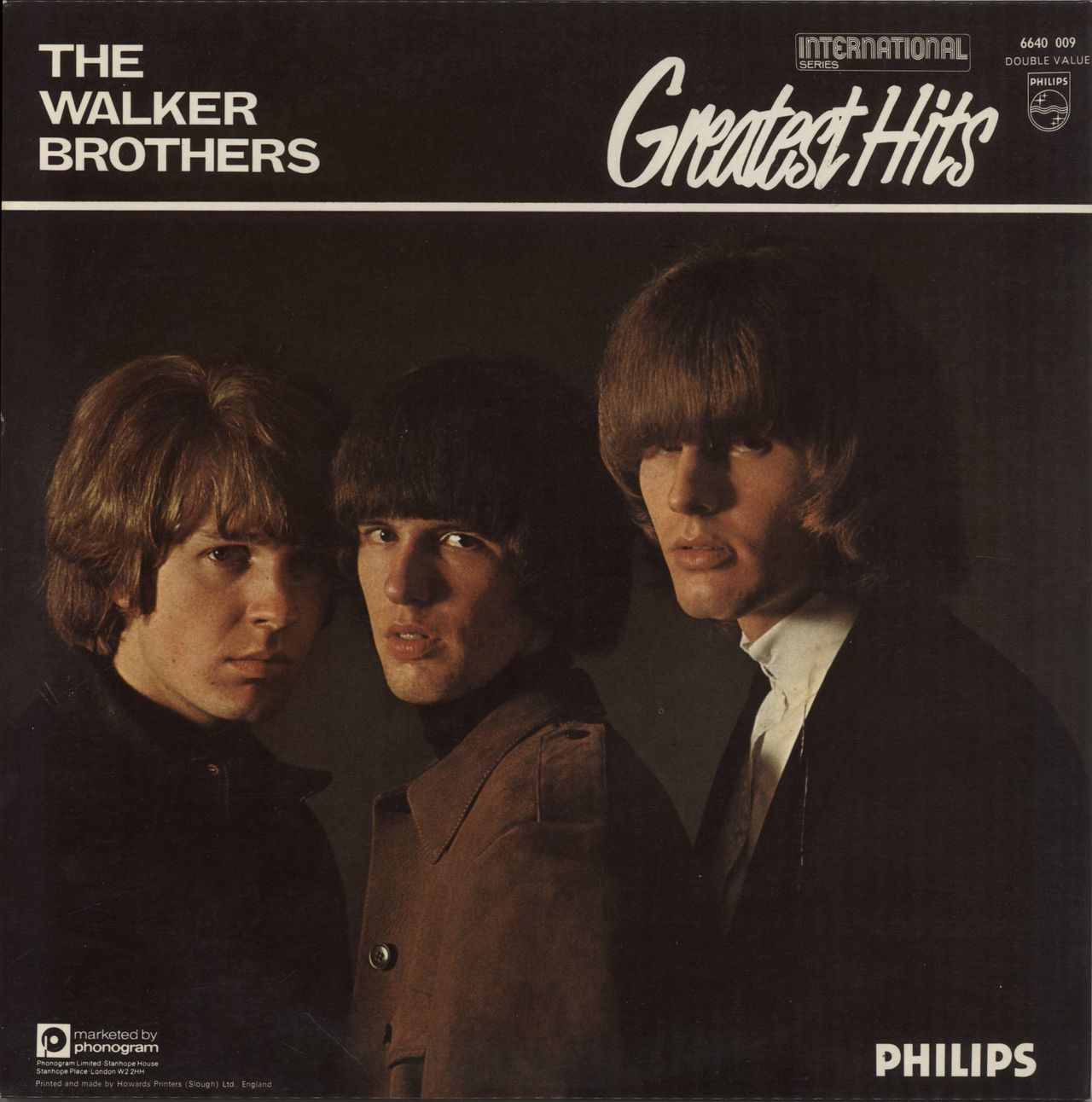 The Walker Brothers Greatest Hits - stickered p/s UK 2-LP vinyl set