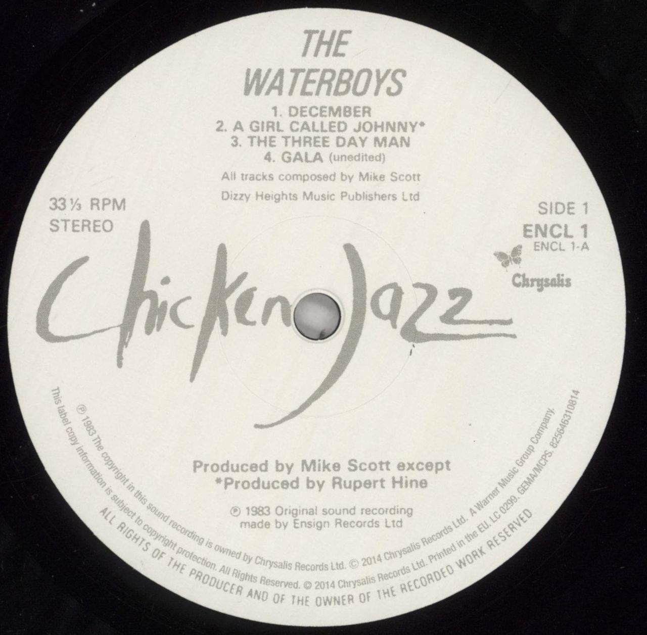 The Waterboys The Waterboys UK Vinyl LP