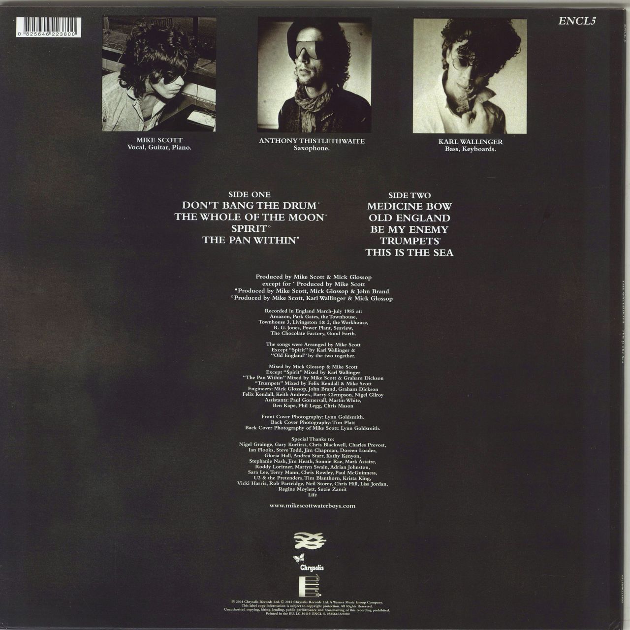 The Waterboys This Is The Sea - 180gm UK Vinyl LP