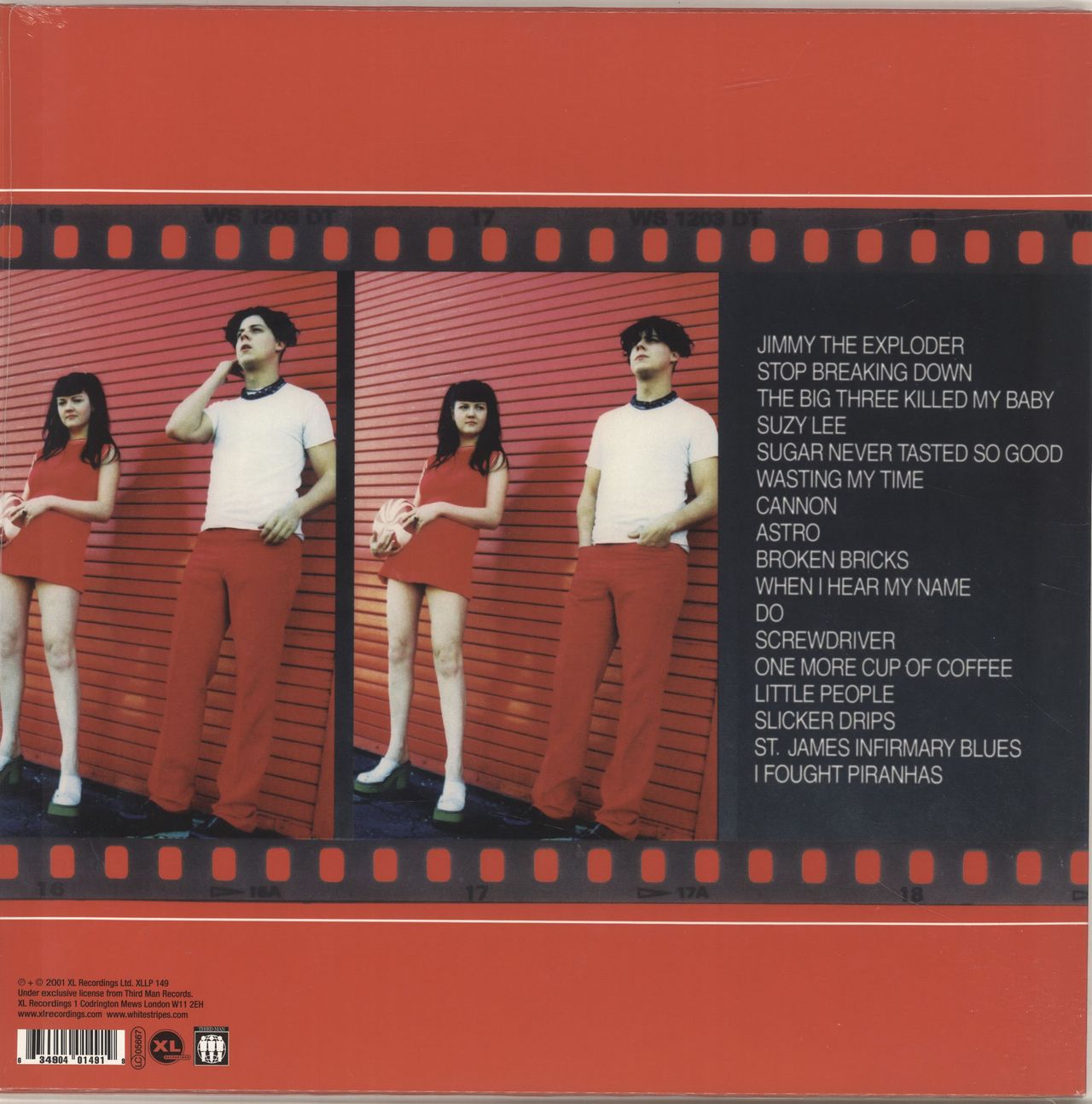 The White Stripes The White Stripes UK Vinyl LP