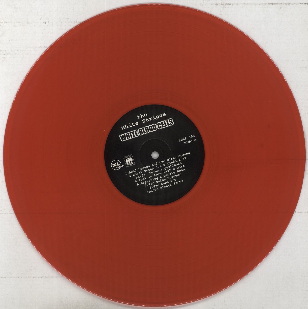 The White Stripes White Blood Cells - 1st - Red Vinyl - VG UK Vinyl LP