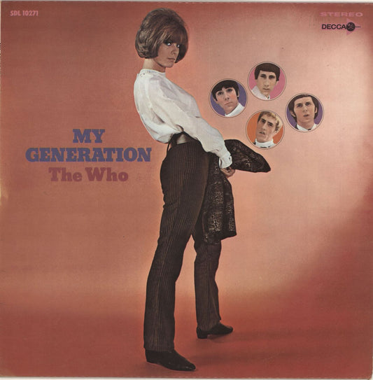 The Who My Generation - 1st - Girl Cover - [EX] Japanese Vinyl LP